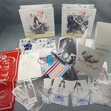 Аниме МО дао ЗУ Ши комикс набор блокнот открытка плакат закладки фанаты подарок роскошный подарочный пакет аниме вокруг