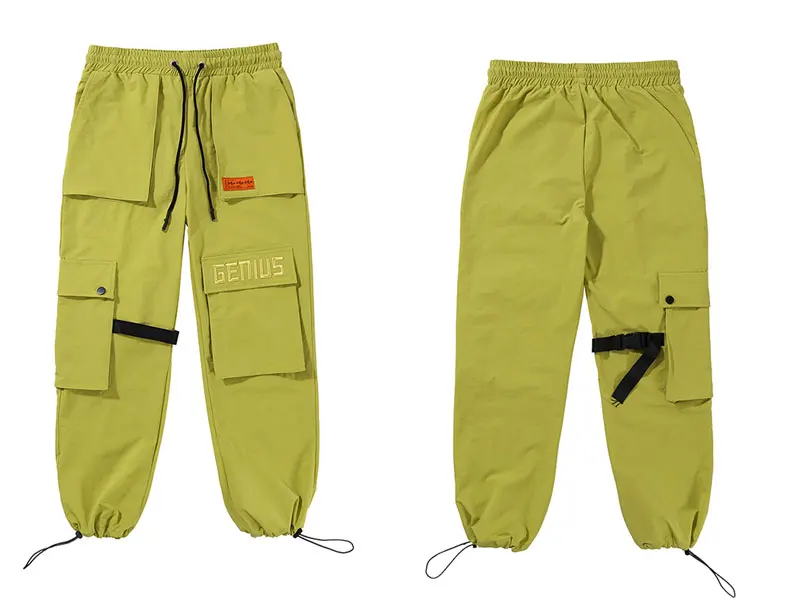 Buckle Straps Cargo Pants 3