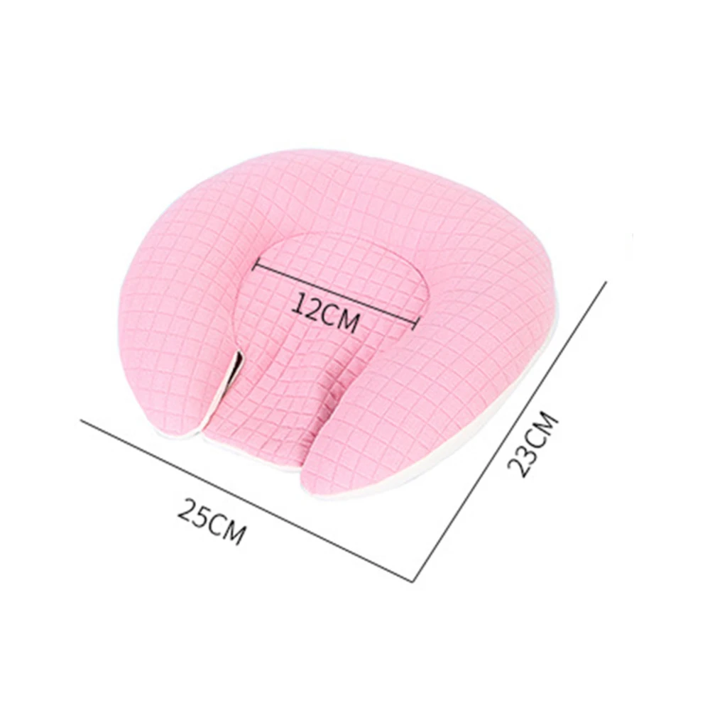 Детская подушка позиционер для головы поддержка шеи предотвращает ребенка плоская голова ребенка подушка u-образный хлопок корректирующая Подушка 0-1 лет