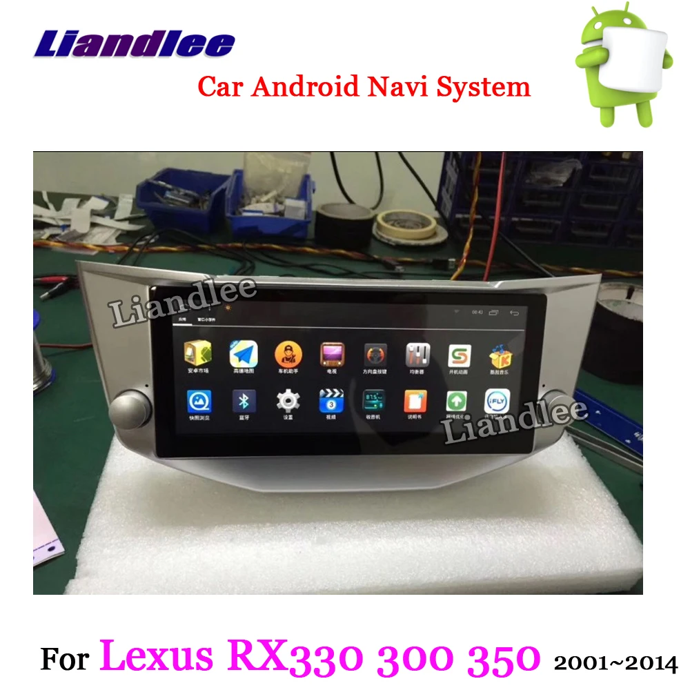 Clearance Liandlee Car Android System For Lexus RX RX200 RX330 RX300 RX350 400H 2001~2014 Radio Carplay GPS Nav MAP Navigation Multimedia 3