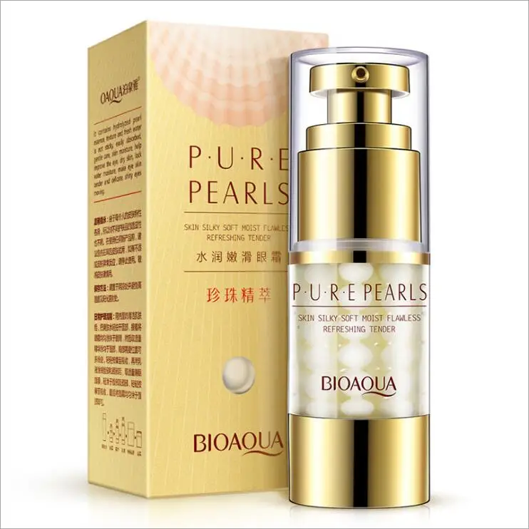 

BIOAQUA Pearls Eye Cream Anti-Aging Anti Puffiness Eye Care Essence Cream For Remover Dark Circle Whitening Firming Skin Care