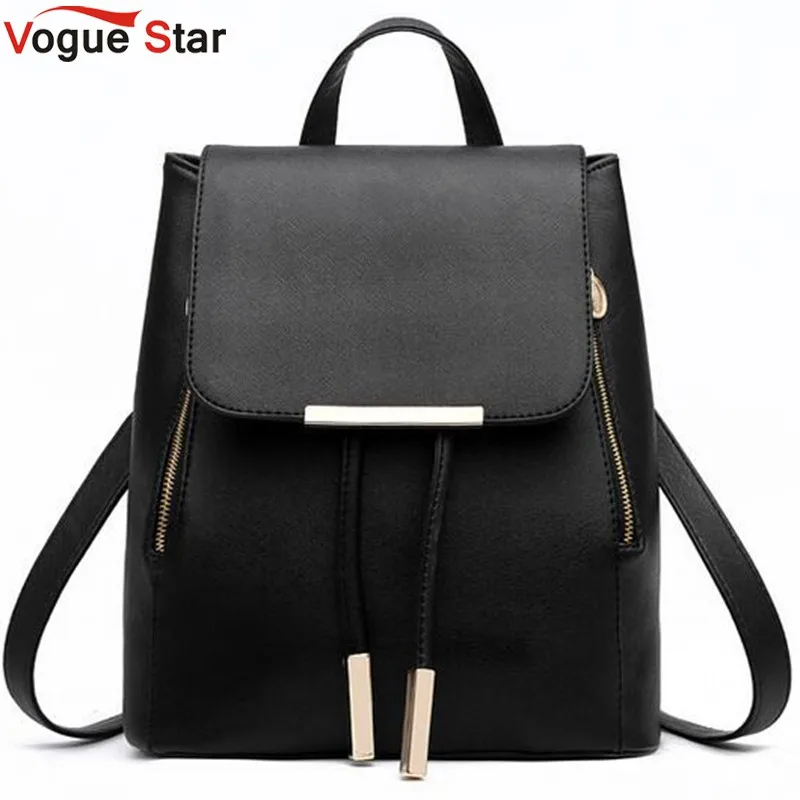 Vogue Star Fashion women backpack school backpacks for teenage girls women leather backpack school bags mochila LS135 Vogue Star Fashion women backpack school backpacks for teenage girls women leather backpack school bags mochila LS135