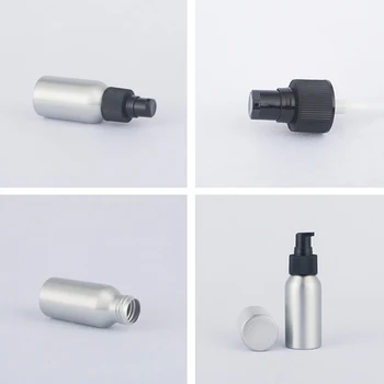 

Empty 120ml lotion aluminium cosmetic foundation bottle for shampoo in stcok