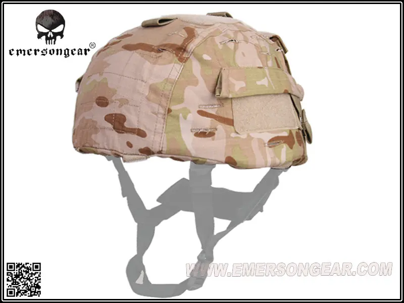 Шлем emersongear чехол для MICH 2002 охотничий страйкбол тактический шлем крышка Мультикам AOR - Цвет: MCAD