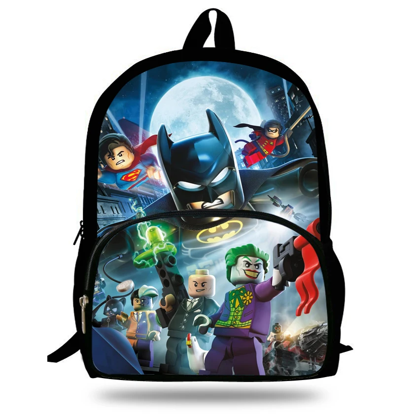 

2019 New Design 16-Inch Cooler Kids Character Backpack Batman Bag For School Children Boys Girls School Gifts Dropshipping