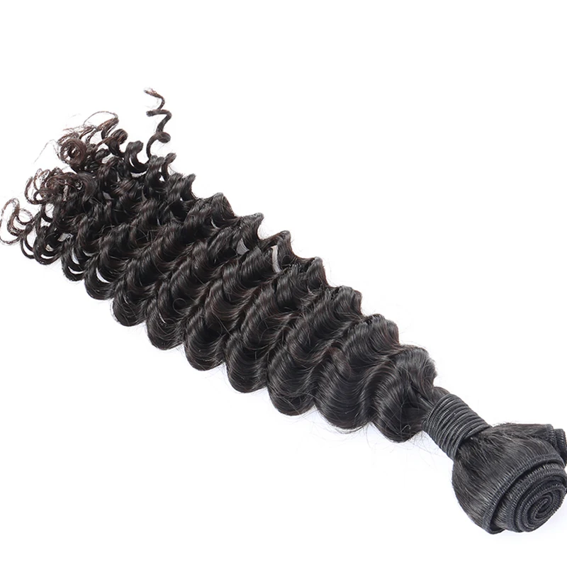 Deep Wave Malaysian Virgin Hair Weave Bundles Honey Queen Hair Products