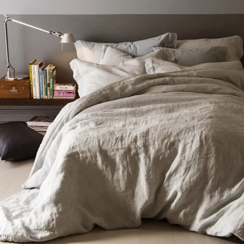 100/% Pure Linen Fitted Sheet 3psc//set bed sets