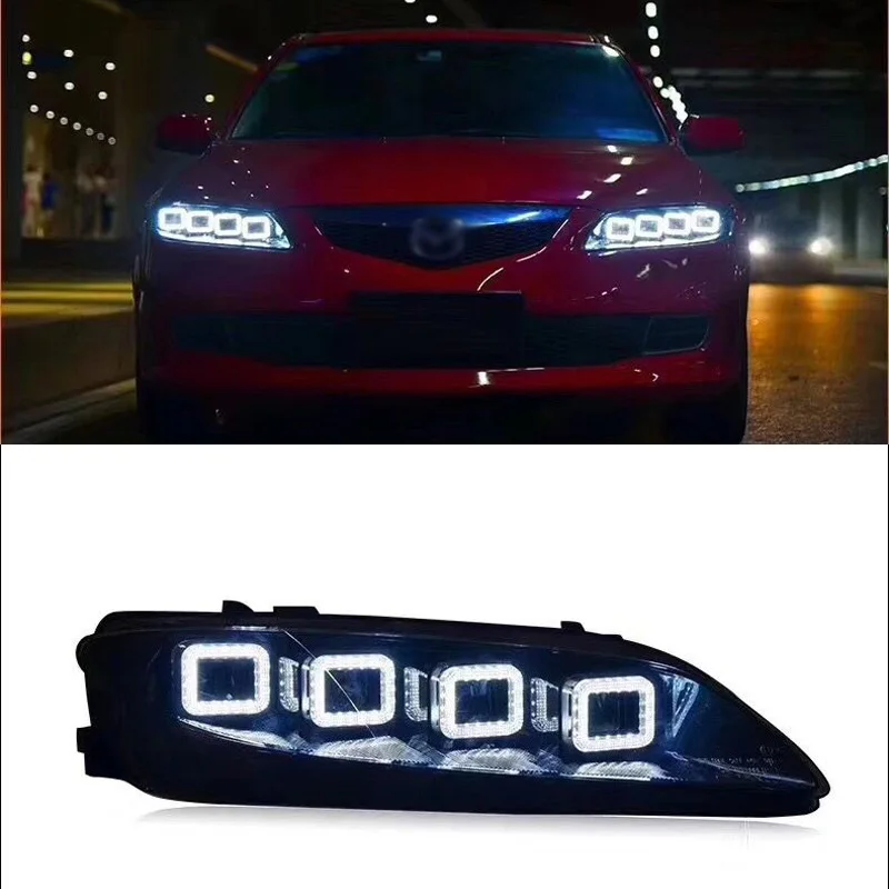 Фары Ownsun светодиодный для Mazda 6 2003 2015|Передние LED-фары авто| |