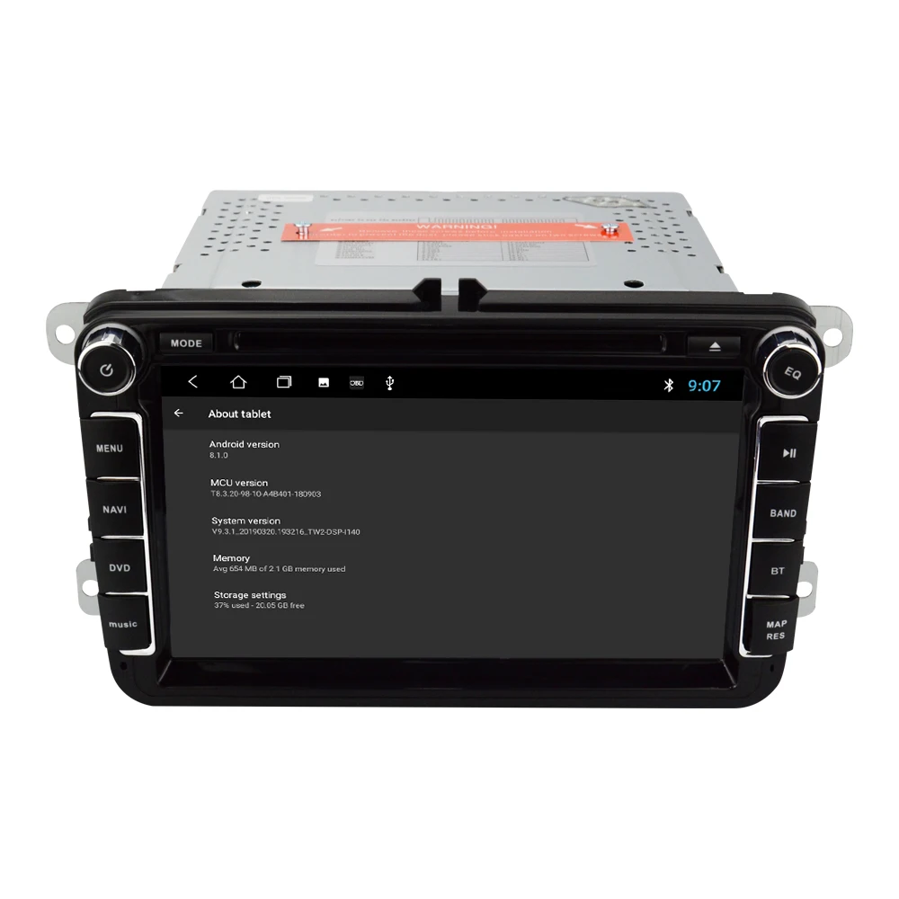 Clearance EKIY 2 Din Car Multimedia DVD For VW GOLF PASSAT B6 B5 JETTA POLO CC TIGUAN OCTAVIA Stereo Autoradio GPS Navi 8 Inch Android 8.1 3