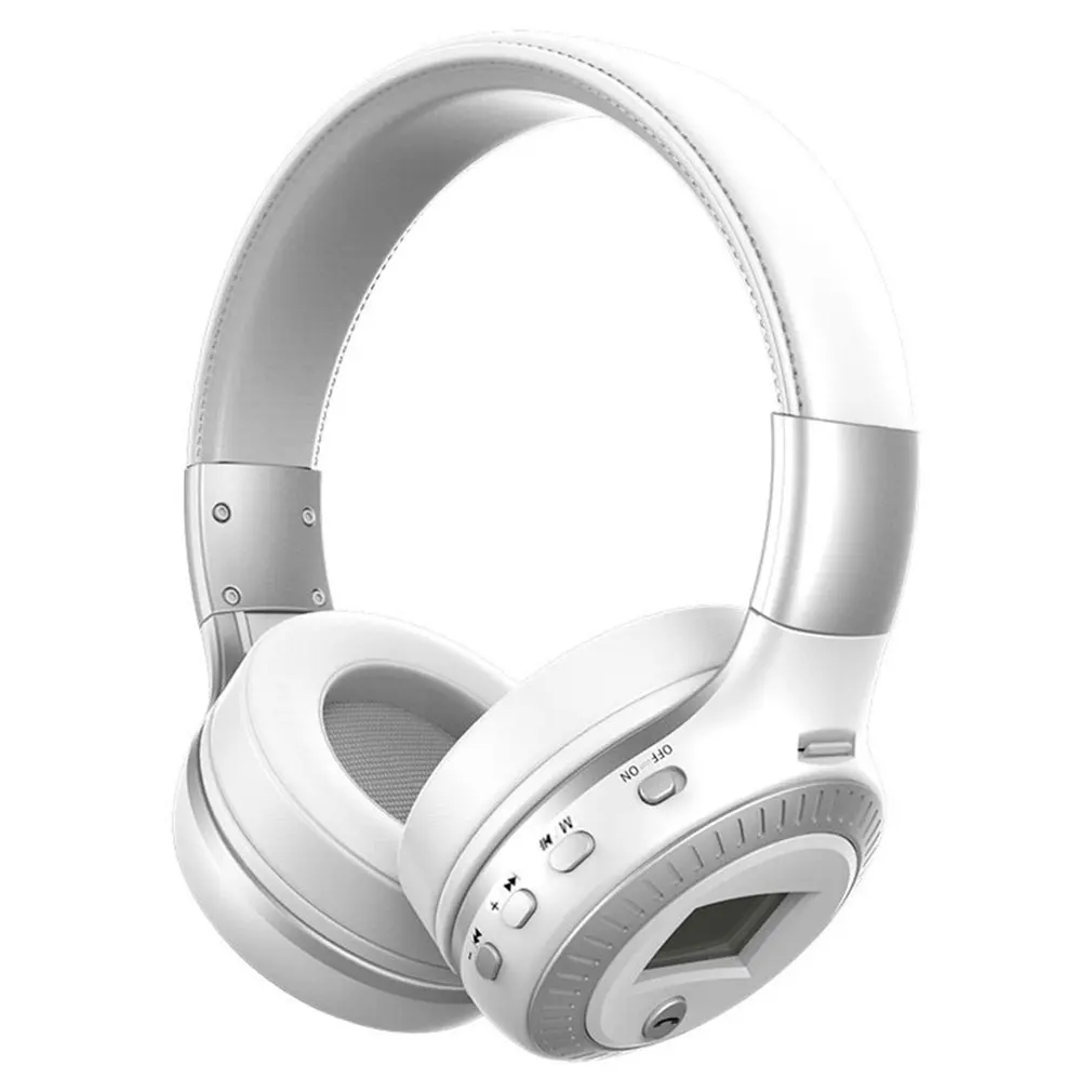 active noise cancelling wireless headphones with microphone over