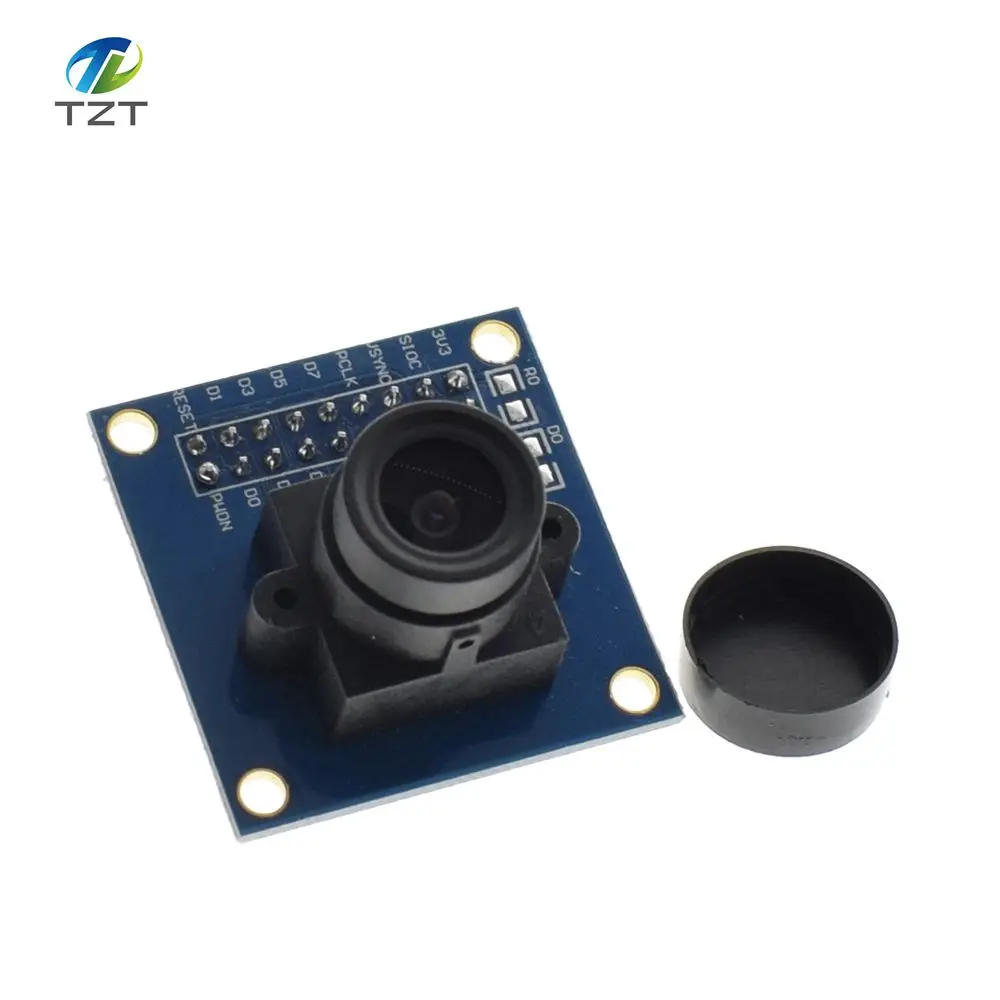 

OV7670 camera module OV7670 module Supports VGA CIF auto exposure control display active size 640X480 For Arduino