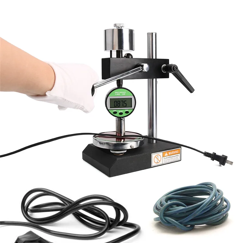 LX-A Digital Hardness Shore Durometer Tester Meter For Hard Rubber Plastic Leather Multi-grease Wax LAC-YJ Test Durometro Tools  (14)