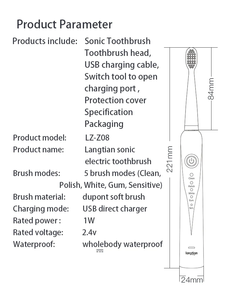 electric tooth brush (20)