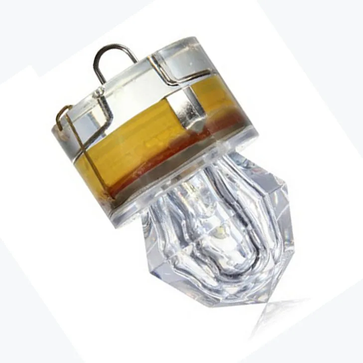 

Hot Sale Depth LED light Underwater Squid Fishing Lures Bait Deep Drop Diamond Lights Main Color: Colorful
