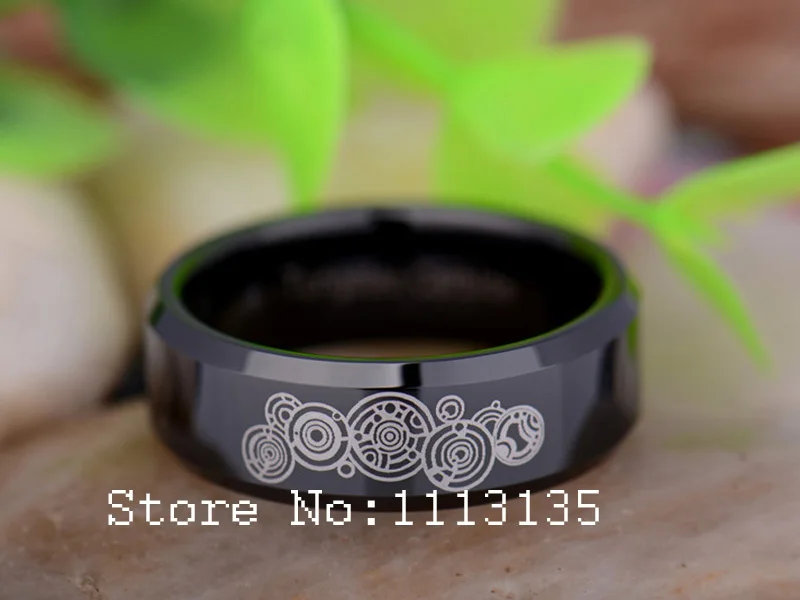 aliexpresscom buy hot sale the design of the supernatural 8mm black beveled doctor who time lord mens tungsten carbide wedding ring free shipping from - Dr Who Wedding Ring aliexpresscom buy hot sale the design of the supernatural 8mm black beveled doctor who time lord mens tungsten carbide wedding ring free shipping from - Dr Who Wedding Ring