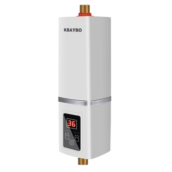 

3 seconds Instantaneous Heating Electric Water Heater Bathroom Water Heater Kitchen Heating Faucet Constant temperature up to 55