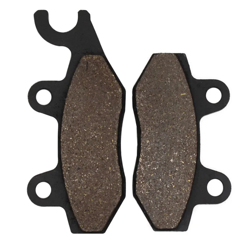 Передние левые тормозные колодки Cyleto для мотоцикла KAWASAKI KLF300 KLF400 Bayou 89-05 KVF 650 Brute Force
