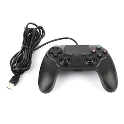 DOITOP для Playstation 4 PS4 ПК MAC проводной игровой контроллер двойной вибрации 6 ответствующее геймпады игры джойстика USB джойстики 10ft кабель