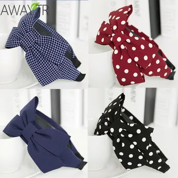 Wide Big Bow Hair Band Girls Women’s Headbands Knot Headweaps Head Band For Female Hair Accessories Diademas Para Mujer