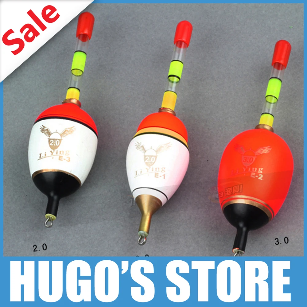 10pcs different size Elastic EVA fishing bobber float night luminous sea fishing float good