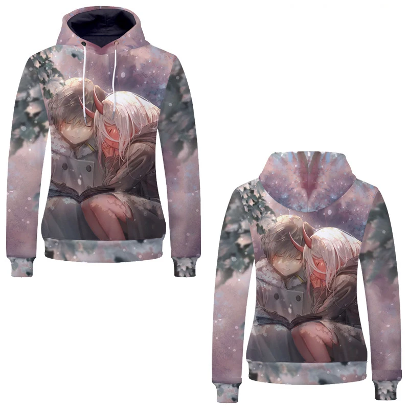 2019 Darling In The Franxx 3D Men Hoodies Sweatshirt Cute Battle Royal Hoodie Gaming Heroes Printed Hoodie for Kids Boys Fans