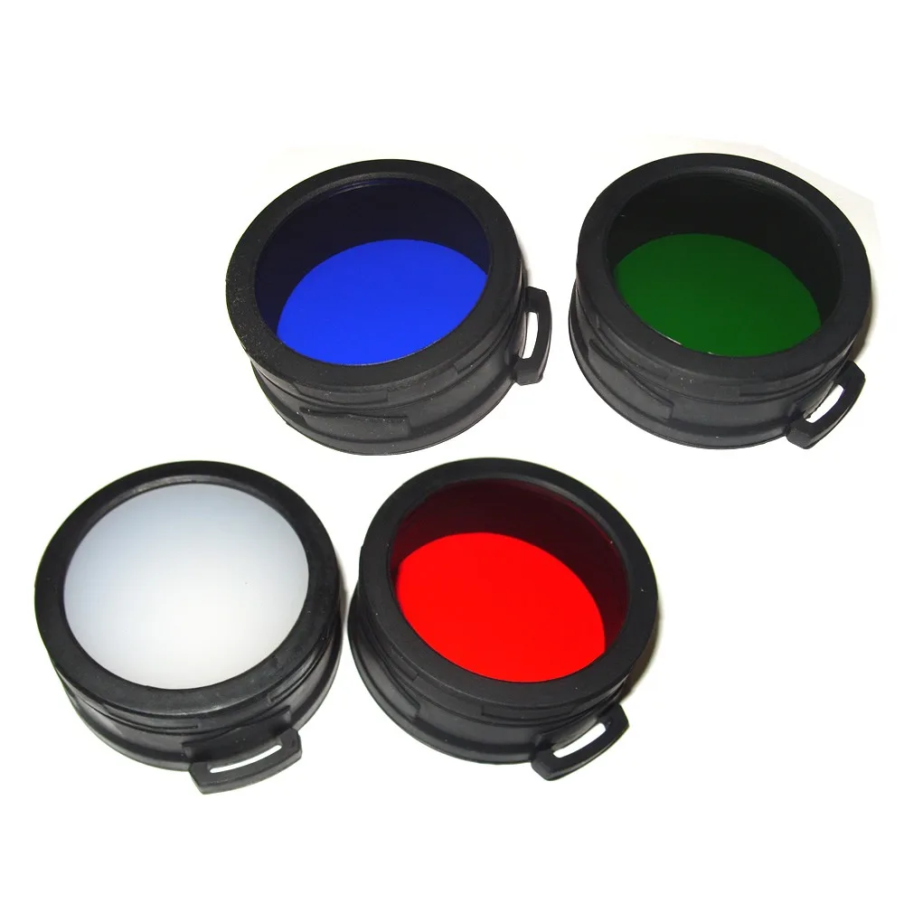 NITECORE RGB Torch Filter Diffused Mineral Coated Glass Lens Flashlight ...