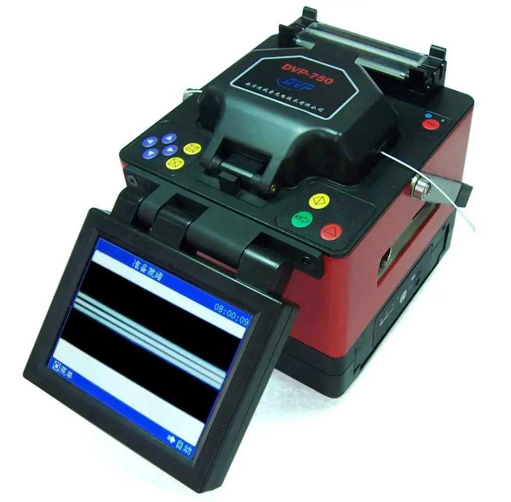 Digital Fiber Optical Fusion Splicer machine DVP 750 for FTTx FTTH