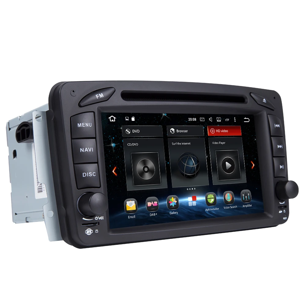 Excellent Eunavi 7" 2 Din Android 8.0 Car DVD Radio multimedia Player GPS Navi For Benz C-Class W203 W209 G-Class W463 A Class W168 Vito 2 Excellent Eunavi 7" 2 Din Android 8.0 Car DVD Radio multimedia Player GPS Navi For Benz C-Class W203 W209 G-Class W463 A Class W168 Vito 2