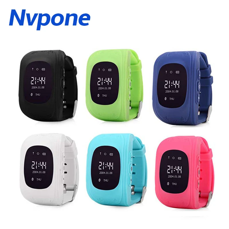 GPS Tracker Smart watch Q50 kids watches with sim card gps russian smartwatch smart baby watch for children Call Finder Locator