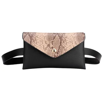 

Ladies Waist Pack Belly Bags Purse Women Outdoor Serpentine Hasp Messenger Bag Sports Chest Bag Waist Belt Bags heuptas dames