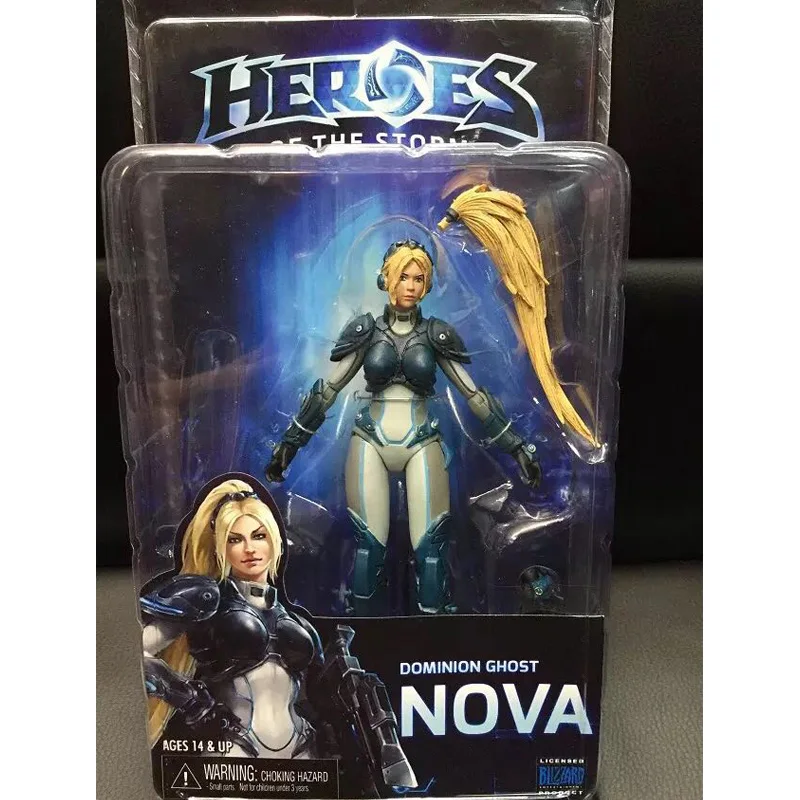 NECA &quotHeroes of The Storm&quot власть призрак NOVA ПВХ фигурка Коллекционная модель игрушки 15