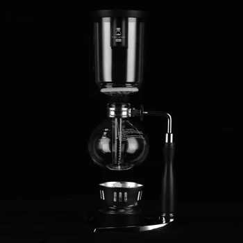 

Siphon coffee pot set household hand rushing siphon pot coffee maker manual grinding coffee machine