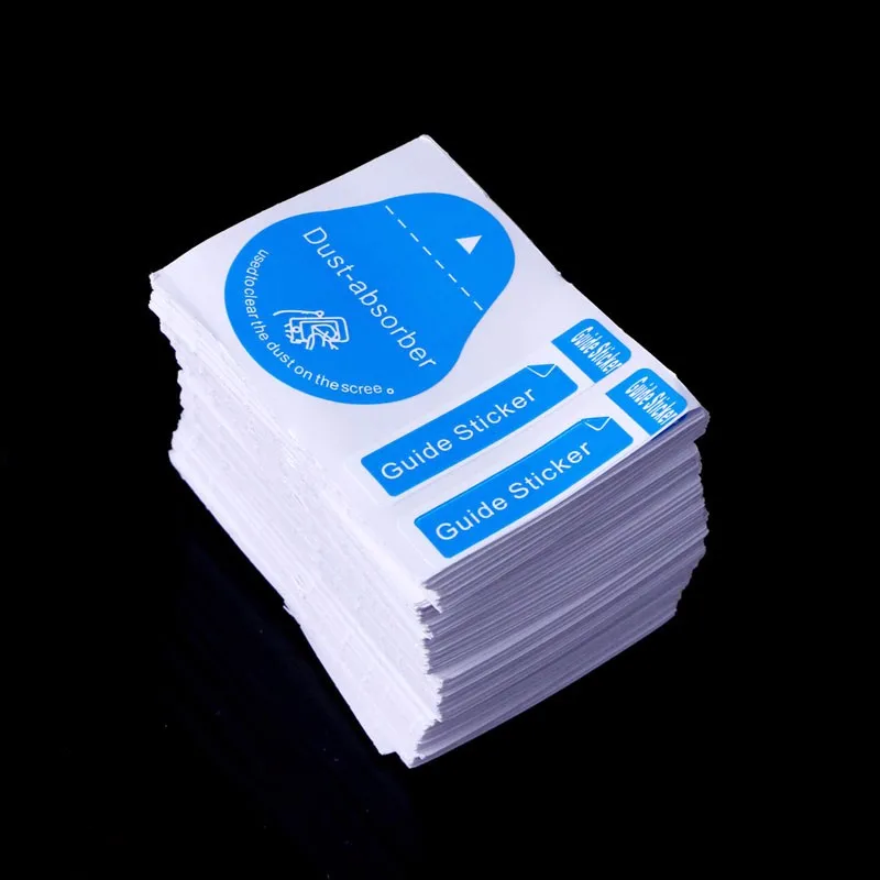 

200x Screen Dust Absorber LCD Guide Protector Dedust Sticker For Cellphone Tablet