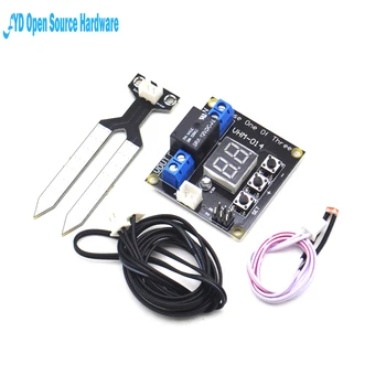 

VHM-014 Humidity Controller Soil Sensor Module 20-99%RH Automatic Control Irrigation Computer System Red Digital Display Module