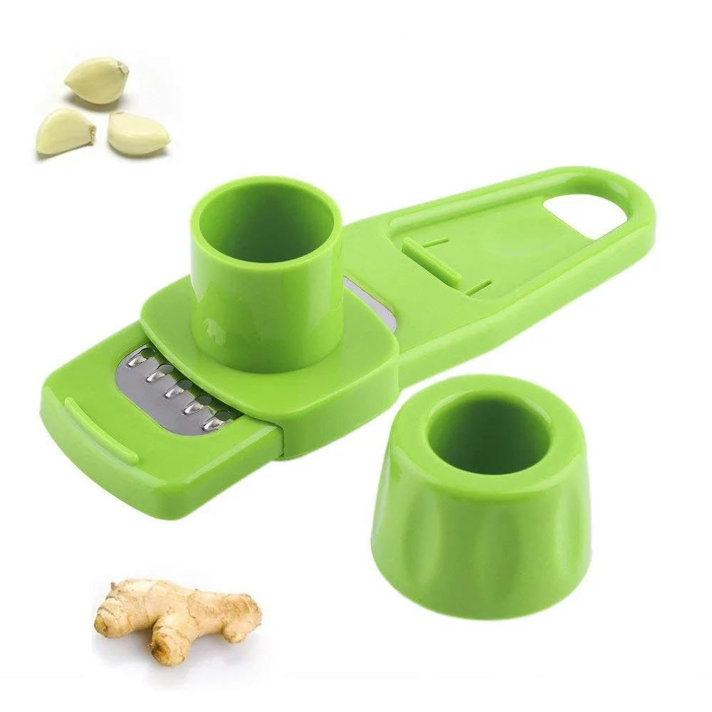 

2018 Multifunction Garlic Press Grinding Ginger Grater Slicer Vegetable Cutter Cuisine Cooking Tools Kitchen Gadgets Accessories