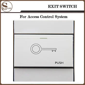 

High Quality 2017 New Exit Push Release Button Switch For Electric magnetic Lock Door Access Control System