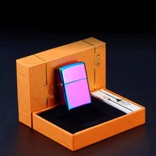 10pcs lot 2017 Multiple color electronic lighter New isqueiro cigarette tool with box USB arc plasma