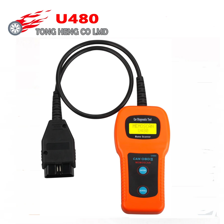 U480 OBD2 OBDII Car/Truck Auto Diagnostic Engine Scanner Fault Code