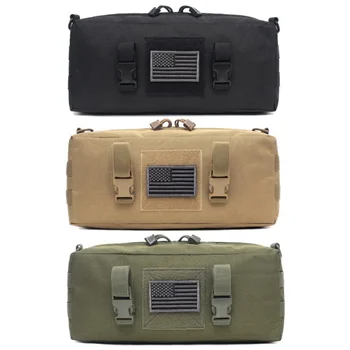 

2019 New Waterproof Waist Bag Oxford Climbing Bags Outdoor Military Tactical Camping Hiking Pouch Bag mochila military 3 Color