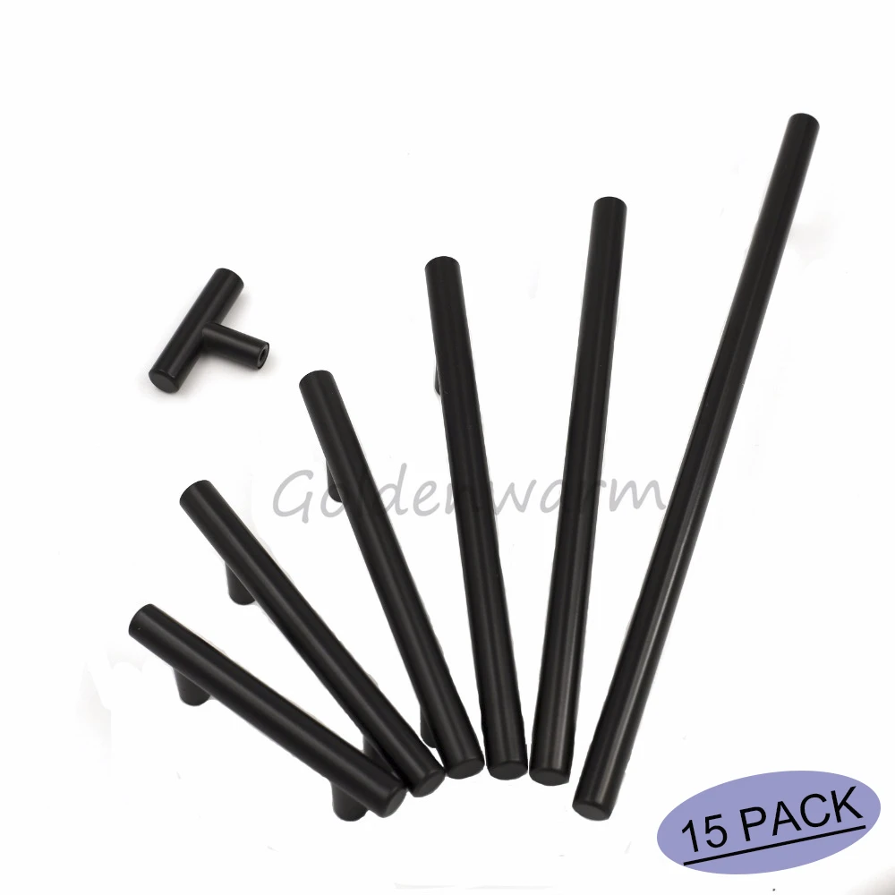 black t bar kitchen cupboard handles goldenwarm black t bar kitchen cabinet handles stainless steel drawer pulls bathroom cabinet hardware knobs door handles 15pcs black t bar kitchen cupboard handles goldenwarm black t bar kitchen cabinet handles stainless steel drawer pulls bathroom cabinet hardware knobs door handles 15pcs