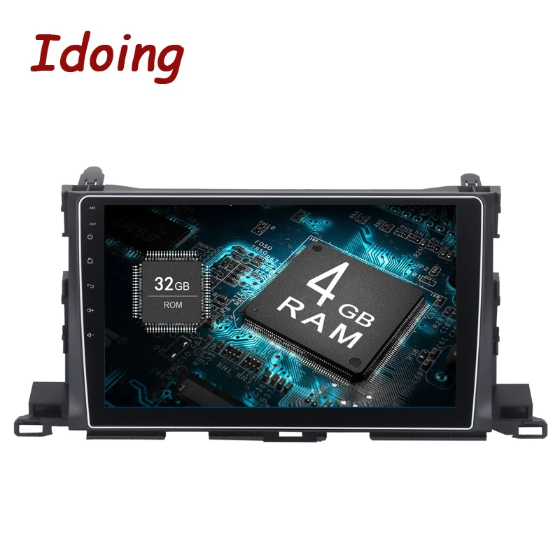 

Idoing 10.2"2Din Android8.0/7.1 Car Radio GPS Player For Toyota Highlander 2015 2016 8 Core GPS Navigation 4GB+32GB TV Fast Boot