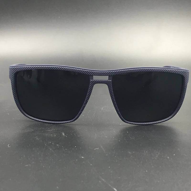 HBK, мужские поляризованные солнцезащитные очки TR90 для вождения, рыбалки, квадратные, сверхлегкие, небьющиеся, солнцезащитные очки, мужские, защита от ультрафиолета