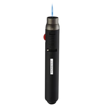 

Personality Welding Soldering Pen Outdoor Lighter 1300 C Torch Jet Flame Pencil Butane Gas Refillable Fuel Inflatble Lighter 682