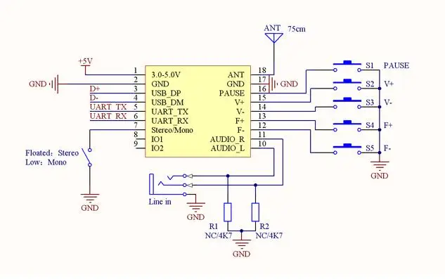 Ar1010 fm стерео радио модуль схема подключения