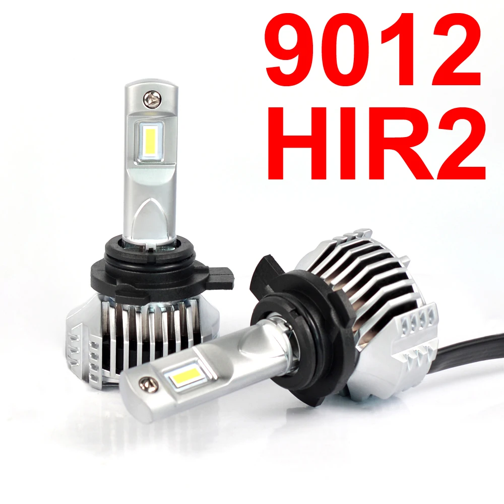 1 Set 9012 HIR2 P12 Car LED Headlight Super Bright 0.72MM Ultra Thin No