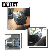 NWIEV автомобильный подвесной тканевый Бумага коробка для Toyota Hilux Yaris Vios Веста Volvo XC60 S60 XC90 V70 Citroen c4 peugeot 307 206 207 407 508 2008 406