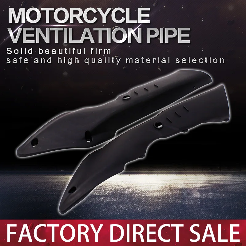 

1 Pair Motorcycle Ram Air Intake Tube Duct Pipe Set Fits Gas Turbine For Honda CBR250RR MC22 1991-1998 CBR250 NC22 Accessories