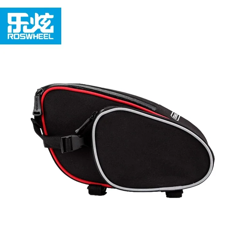 Clearance ROSWHEEL 13890 Cycling Tail Bag Folding MTB Mountian Bike Back Saddle Seat Pouch Outdoor Pocket Tools Bag Bicycle Accessories 2