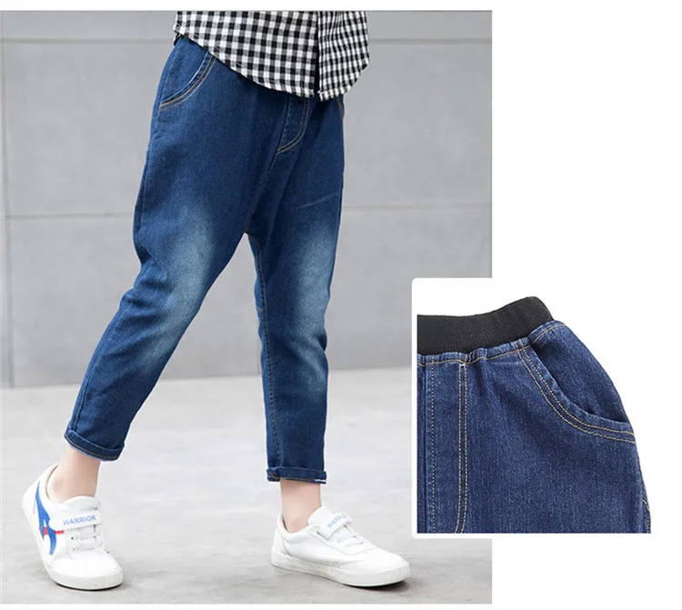 3-12 y boys jeans harem pants fashion kids jeans for boy denim pant cartoon dog print children trousers spring autumn clothes (1)