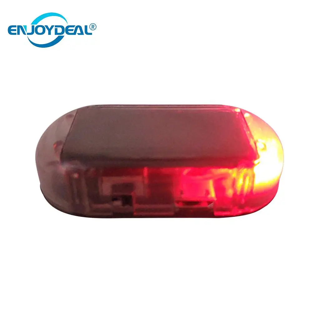 1pc Universal Car Alarm LED Light Security System Warning Theft Flash